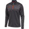 hummel Authentic 1/2-Zip Sweatshirt Kinder asphalt 116