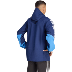 adidas Tiro 26 Regenjacke Herren JY8963 - team navy blue 2/ray blue/white M