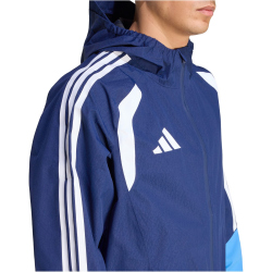 adidas Tiro 26 Regenjacke Herren JY8963 - team navy blue 2/ray blue/white M