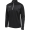 hummel Authentic 1/2-Zip Sweatshirt Kinder black/white 128