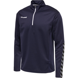 hummel Authentic 1/2-Zip Sweatshirt Kinder marine 128