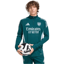 adidas FC Arsenal Trainings-Sweatshirt 2025/26 Herren KB1830 - aurora ivy M