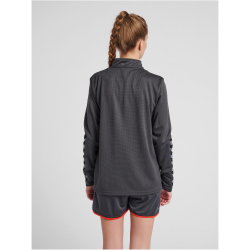 hummel Authentic 1/2-Zip Sweatshirt Damen asphalt S