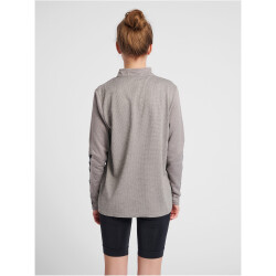 hummel Authentic 1/2-Zip Sweatshirt Damen grey melange XS