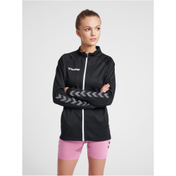 hummel Authentic 1/2-Zip Sweatshirt Damen black/white XS