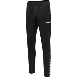hummel Authentic lange Trainingshose Kinder black/white 128