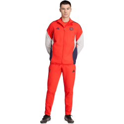 adidas FC Bayern München Präsentationshose 2025/26 Herren JZ6341 - hi-res red XS