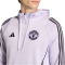 adidas Manchester United Trainings-Hoodie 2025/26 Herren KA8926 - purple tint/aurora black XS