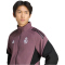 adidas Real Madrid Präsentationsjacke 2025/26 Herren JZ8991 - shadow fig/black XS