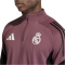 adidas Real Madrid Trainings-Sweatshirt 2025/26 Herren JZ9015 - shadow fig/black XS