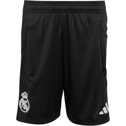 adidas Real Madrid Trainingsshorts 2025/26 Kinder JZ9014 - black 128