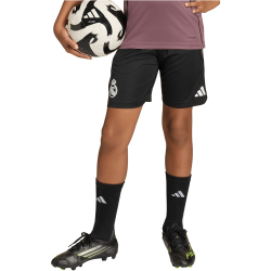 adidas Real Madrid Trainingsshorts 2025/26 Kinder JZ9014 - black 128