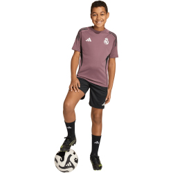adidas Real Madrid Trainingsshorts 2025/26 Kinder JZ9014 - black 128