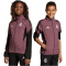 adidas Real Madrid Präsentationsjacke 2025/26 Kinder JZ8992 - shadow fig/black 116