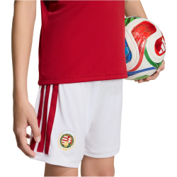 adidas HFF Ungarn Heimshorts 2026 Kinder JZ6993 - white 140