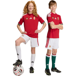 adidas HFF Ungarn Heimshorts 2026 Kinder JZ6993 - white 140