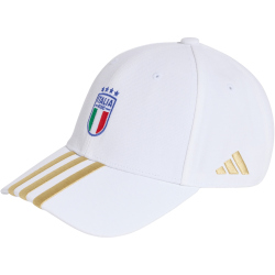 adidas FIGC Italien Cap KD1387 - white/light football gold 54 - 60 cm