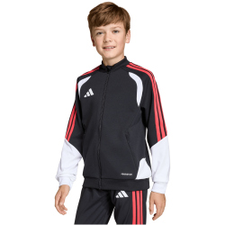 adidas Tiro 26 Competition Trainingsjacke Kinder KC3791 - black/semi lucid red 128