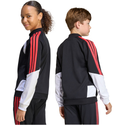 adidas Tiro 26 Competition Trainingsjacke Kinder KC3791 - black/semi lucid red 128