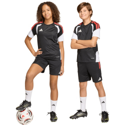 adidas Tiro 26 Competition Trainingsshorts Kinder KA7657 - black/semi lucid red 116