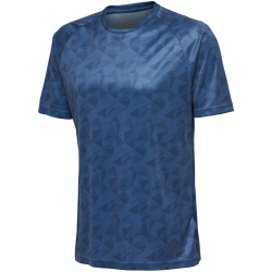 hummel hmlACTIVE Polyester Trikot kurzarm ensign blue S