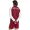 adidas RFEF Spanien Auswärts langarm Aufwärmshirt 2026 Herren KA1908 - team coll burgundy 2 M