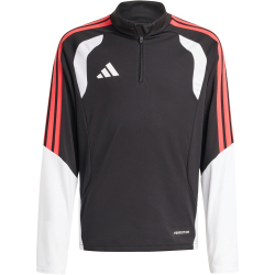 adidas Tiro 26 Competition langarm Trainingsshirt Kinder KC3783 - black/semi lucid red 128