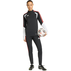 adidas Tiro 26 Competition langarm Trainingsshirt Damen KC3780 - black/semi lucid red XS