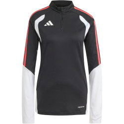 adidas Tiro 26 Competition langarm Trainingsshirt Damen KC3780 - black/semi lucid red M