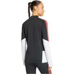 adidas Tiro 26 Competition langarm Trainingsshirt Damen KC3780 - black/semi lucid red M