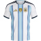 adidas AFA Argentinien Heimtrikot 2026 Herren JM8396 - white/icey blue/light blue S