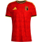 adidas RBFA Belgien Authentic Heimtrikot 2026 Herren JM8378 - red/bold gold S