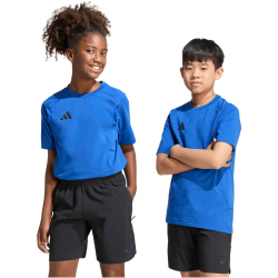 adidas Tiro Tech Trainingsshirt Kinder KD1142 - team royal blue/black 116