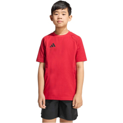 adidas Tiro Tech Trainingsshirt Kinder KD1141 - team power red 2/black 116