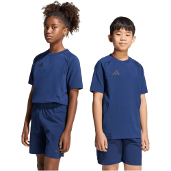 adidas Tiro Tech Trainingsshirt Kinder KD1139 - team navy blue 2/black 128