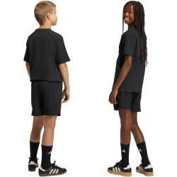 adidas Tiro Tech Woven Trainingsshorts Kinder JM5555 - black/black 176