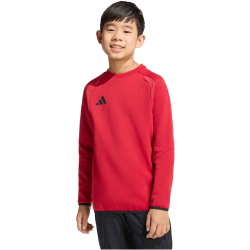 adidas Tiro Tech Crew Sweatshirt Kinder KD3333 - team power red 2/black 140