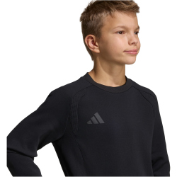 adidas Tiro Tech Crew Sweatshirt Kinder JM5554 - black/black 116