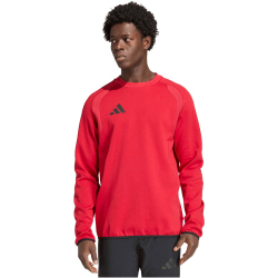 adidas Tiro Tech Crew Sweatshirt Herren KD3324 - team power red 2/black S