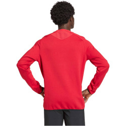 adidas Tiro Tech Crew Sweatshirt Herren KD3324 - team power red 2/black S