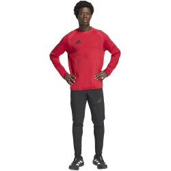 adidas Tiro Tech Crew Sweatshirt Herren KD3324 - team power red 2/black S