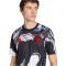 adidas Manchester United Aufwärmshirt 2025/26 Herren KA6419 - black/white/mufc red XS