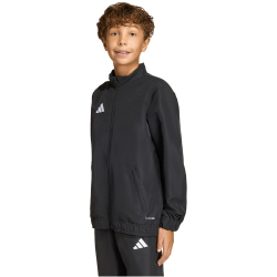 adidas Entrada 26 Präsentationsjacke Kinder JZ6614 - black/white 128