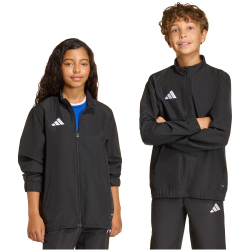 adidas Entrada 26 Präsentationsjacke Kinder JZ6614 - black/white 128