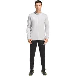 adidas Entrada 26 Trainingsjacke Herren JZ6592 - team light grey/white S