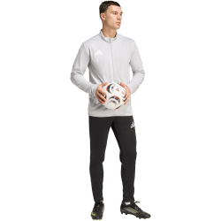 adidas Entrada 26 Trainingsjacke Herren JZ6592 - team light grey/white S