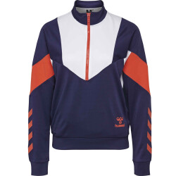 hummel Chi 1/2-Zip Sweatshirt Damen astral aura XS