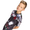 adidas Manchester United Aufwärmshirt 2025/26 Jungen KA6421 - black/white/mufc red 128