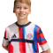 adidas FC Bayern München Aufwärmshirt 2025/26 Kinder JZ6261 - noble ink/hi-res blue/chalk pearl 128