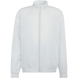 adidas Entrada 26 Präsentationsjacke Herren JZ6620 - team light grey/white S